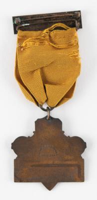 Lot #4181 Los Angeles 1932 Summer Olympics Bronze Official's Badge for Shooting - Image 2