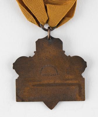 Lot #4181 Los Angeles 1932 Summer Olympics Bronze Official's Badge for Shooting - Image 3