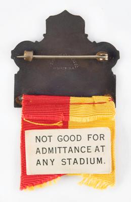 Lot #4184 Los Angeles 1932 Summer Olympics Press Badge - Image 2