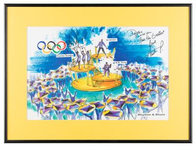 Lot #4331 Atlanta 1996 Summer Olympics Concept Artwork Prints - Image 2