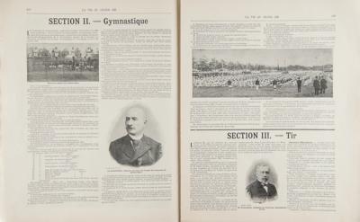 Lot #4256 Paris 1900 Olympics La Vie au Grand Air Magazine - Image 3