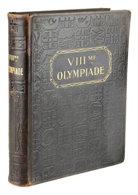 Lot #4272 Paris 1924 Summer Olympics Official Report - Image 1