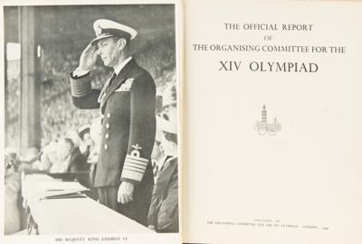 Lot #4313 London 1948 Summer Olympics Official Report - Image 3