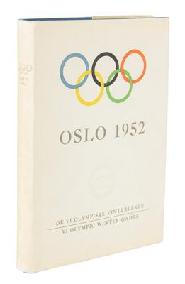 Lot #4315 Oslo 1952 Winter Olympics Official Report - Image 1