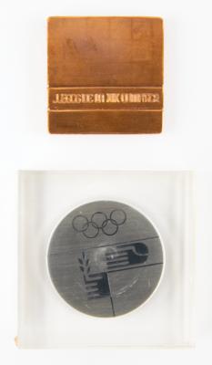 Lot #4138 Summer Olympics Mexico City (1968) and Munich (1972) Participation Medals - Image 2