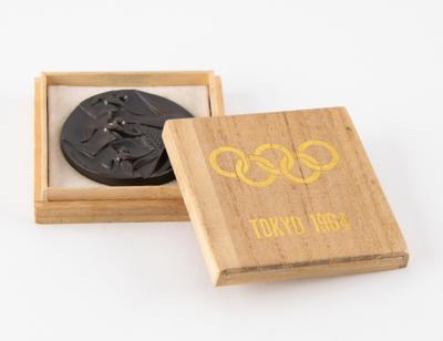 Lot #4135 Tokyo 1964 Summer Olympics Copper Participation Medal - Image 3