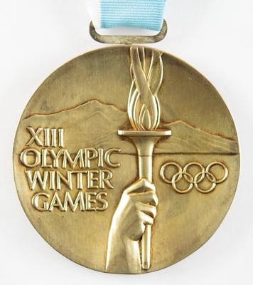 Lot #4081 Lake Placid 1980 Winter Olympics Gold Winner's Medal for Pairs Figure Skating - Image 3