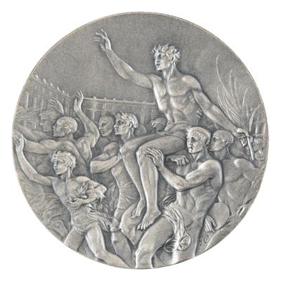 Lot #4059 Los Angeles 1932 Summer Olympics Silver Winner's Medal - Image 2