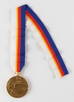 Lot #4085 Seoul 1988 Summer Olympics Gold Winner's Medal - Unawarded - Image 2