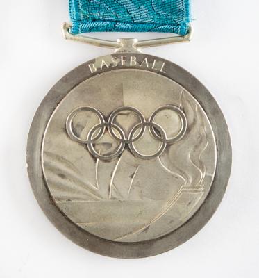 Lot #4090 Sydney 2000 Summer Olympics Silver Winner's Medal for Baseball - Image 4
