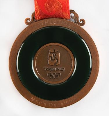 Lot #4097 Beijing 2008 Summer Olympics Bronze Winner's Medal for Men's Decathlon - Image 4