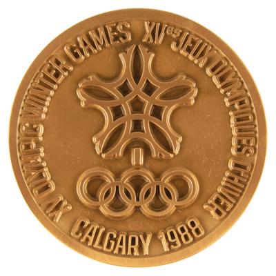 Lot #4148 Calgary 1988 Winter Olympics Collection of (24) Participation and Commemorative Medals - Image 6