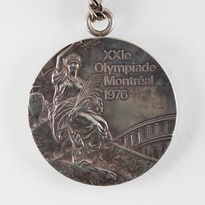 Lot #4079 Montreal 1976 Summer Olympics Silver Winner's Medal for Boxing - Image 3
