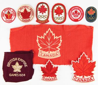 Lot #4388 Canada National Team Patch Collection (11) - From the Collection of IOC Member James Worrall - Image 2