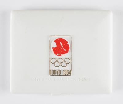 Lot #4359 Tokyo 1964 Summer Olympics Copper Commemorative Medal - From the Collection of IOC Member James Worrall - Image 4