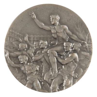 Lot #4066 Melbourne 1956 Summer Olympics Silver Winner's Medal - Image 2