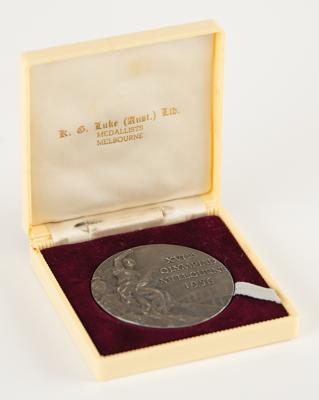 Lot #4066 Melbourne 1956 Summer Olympics Silver Winner's Medal - Image 3