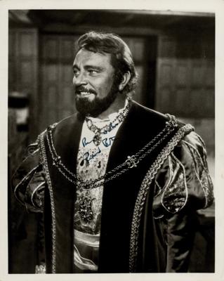 Lot #600 Richard Burton Signed Photograph - Image 1