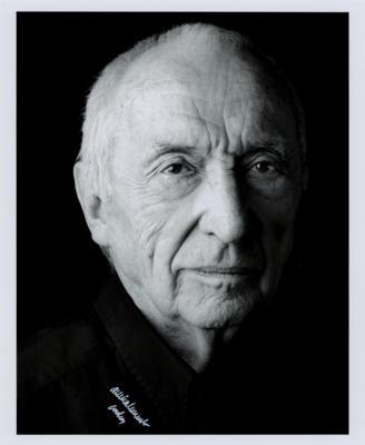 Lot #363 Pierre Soulages Signed Photograph - Image 1