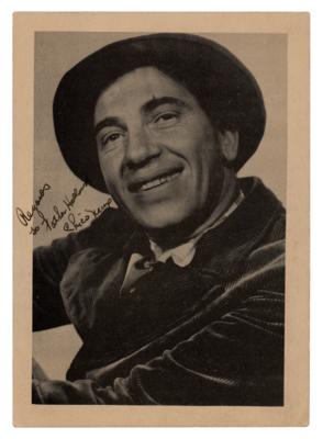 Lot #664 Chico Marx Signed Photograph - Image 1