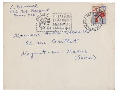 Lot #596 Luis Bunuel Autograph Letter Signed - Image 2