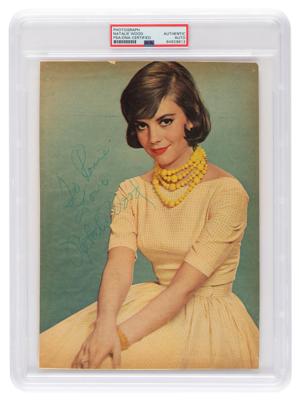 Lot #711 Natalie Wood Signed Photograph - Image 1