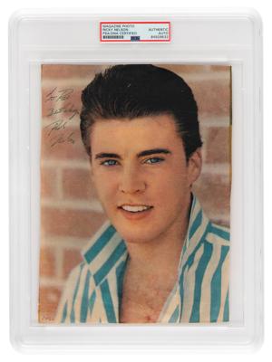 Lot #513 Rick Nelson Signed Photograph
