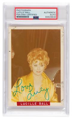 Lot #585 Lucille Ball Signed Photograph - Image 1