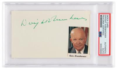 Lot #51 Dwight D. Eisenhower Signature - Image 1