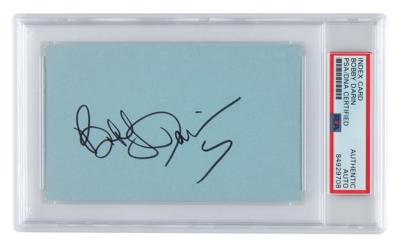 Lot #505 Bobby Darin Signature