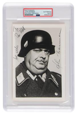 Lot #633 Hogan's Heroes: John Banner Signed Photograph - Image 1