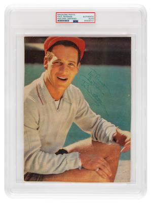 Lot #678 Paul Newman Signed Photograph