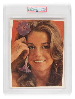 Lot #618 Jane Fonda Signed Photograph - Image 1