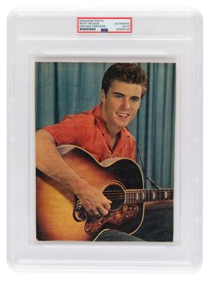 Lot #515 Rick Nelson Signed Photograph - Image 1