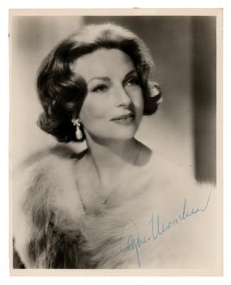 Lot #672 Agnes Moorehead Signed Photograph - Image 1