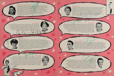Lot #531 Actors and Actresses (20+) Signed Book with Judy Garland and Frank Sinatra - Image 2