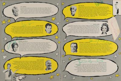 Lot #531 Actors and Actresses (20+) Signed Book with Judy Garland and Frank Sinatra - Image 3