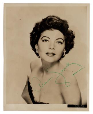 Lot #621 Ava Gardner Signed Photograph - Image 1