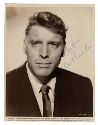 Lot #647 Burt Lancaster Signed Photograph - Image 1