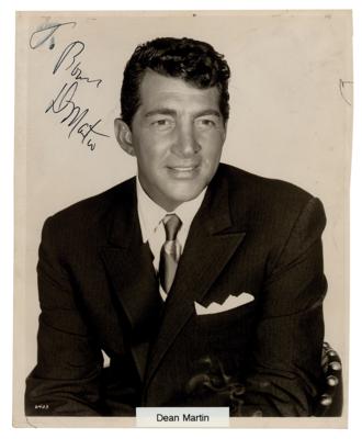 Lot #662 Dean Martin Signed Photograph - Image 1