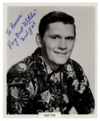 Lot #720 Dick York Signed Photograph - Image 1