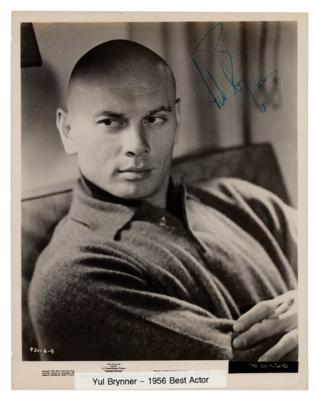 Lot #595 Yul Brynner Signed Photograph - Image 1