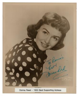 Lot #682 Donna Reed Signed Photograph - Image 1