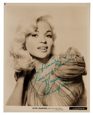 Lot #559 Jayne Mansfield Signed Photograph - Image 1