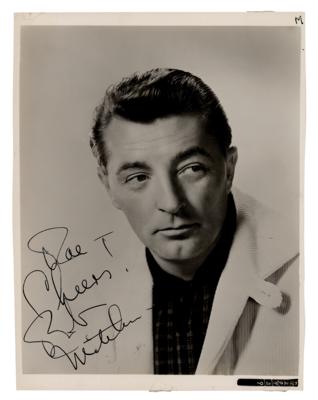 Lot #671 Robert Mitchum Signed Photograph - Image 1