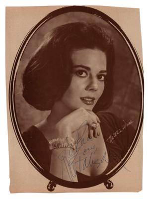 Lot #716 Natalie Wood Signed Photograph - Image 1