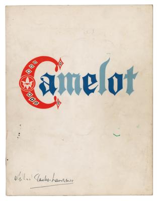 Lot #602 Camelot Signed Program with Julie Andrews and Richard Burton - Image 2