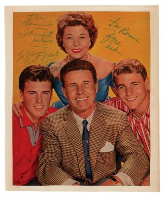 Lot #673 Nelson Family Signed Photograph - Image 1