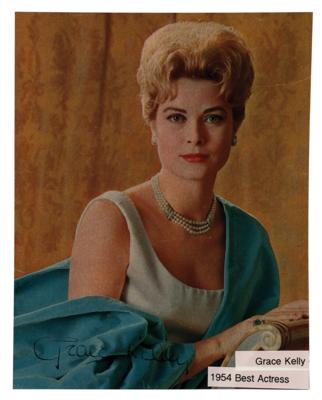 Lot #556 Grace Kelly Signed Photograph - Image 1