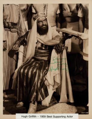 Lot #543 Hugh Griffith Signed Photograph - Image 1